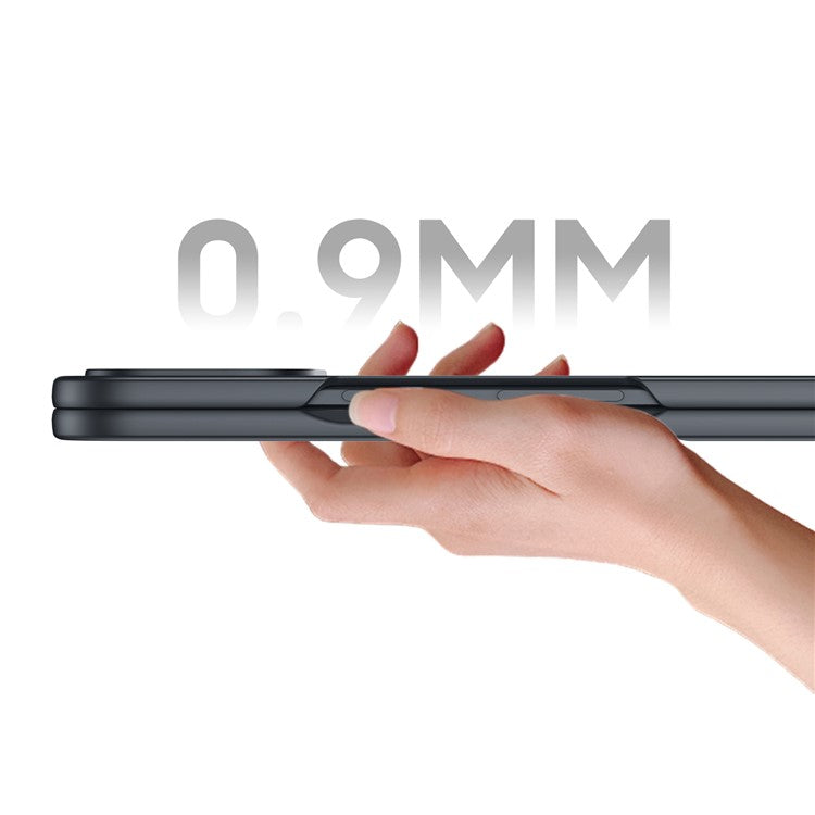 For Google Pixel 9 Pro Fold 5G Case PU Leather Coated PC Anti-Drop Folding Phone Cover - Green