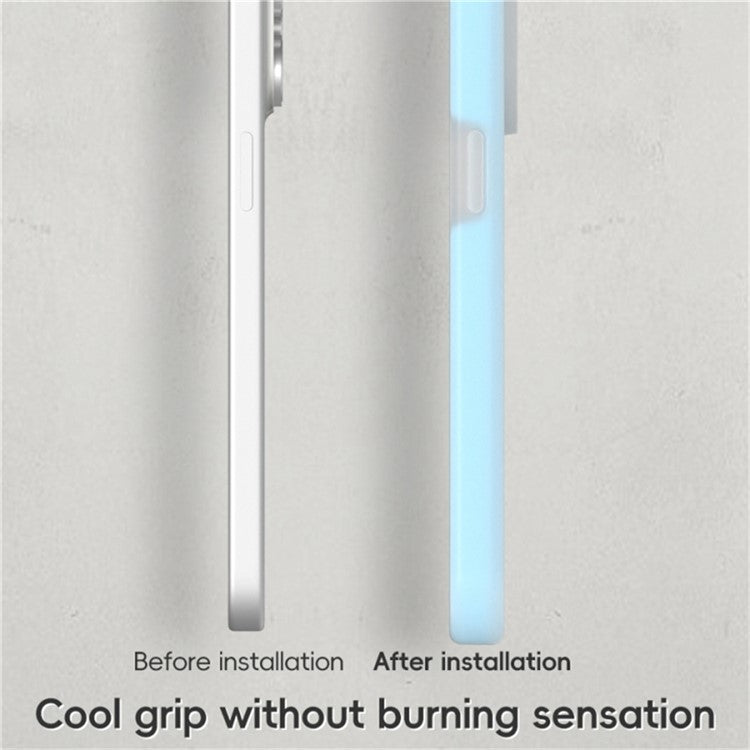 For iPhone 16 Pro Magnetic Case Liquid Silicone Shockproof Phone Cover - Blue