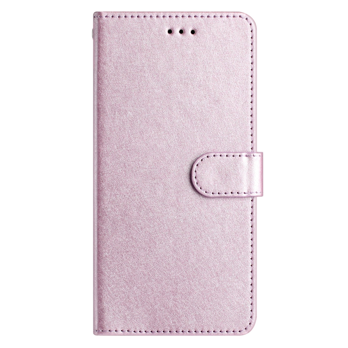 For Samsung Galaxy A06 Wallet Case Leather Folio Phone Cover Magnetic Clasp - Light Purple