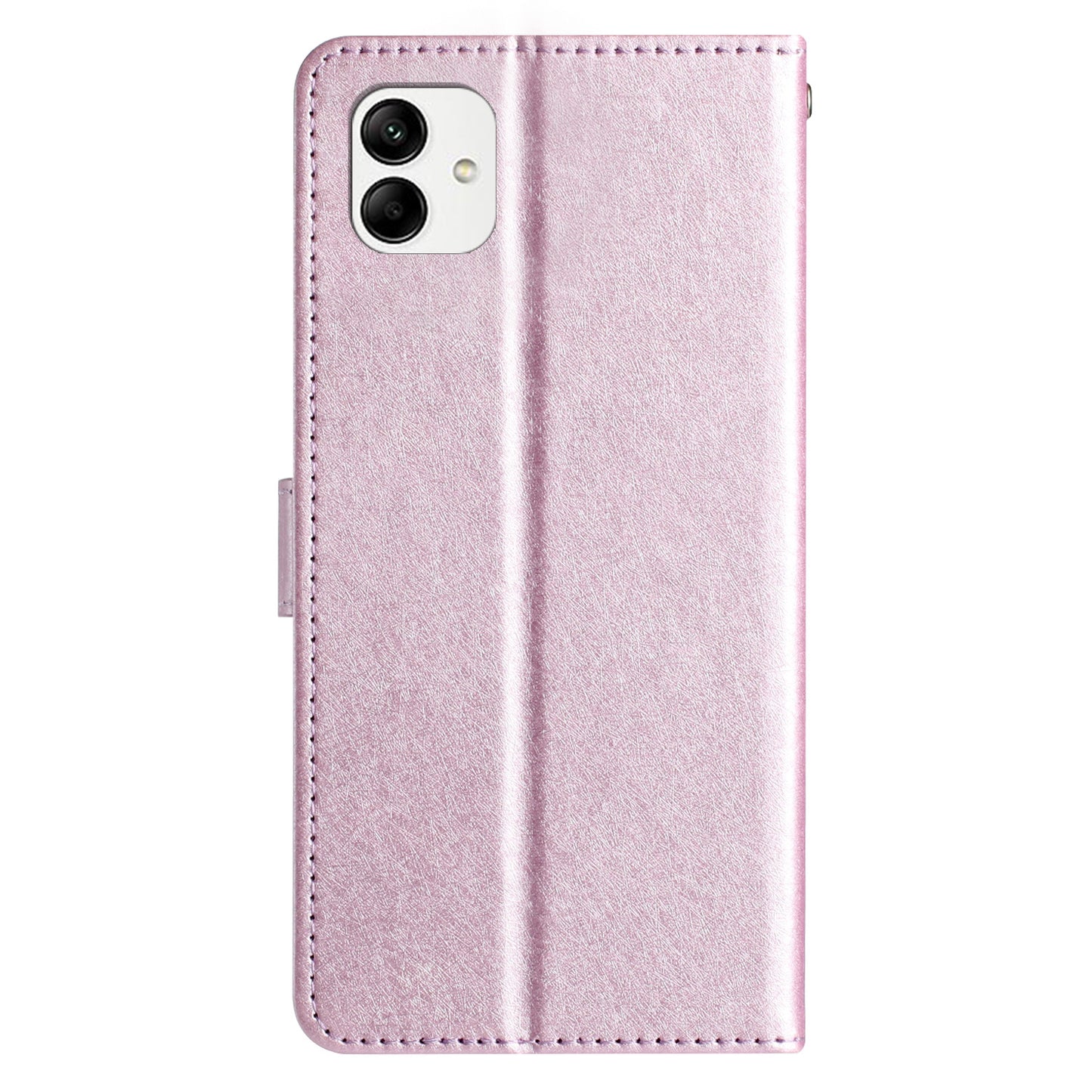 For Samsung Galaxy A06 Wallet Case Leather Folio Phone Cover Magnetic Clasp - Light Purple