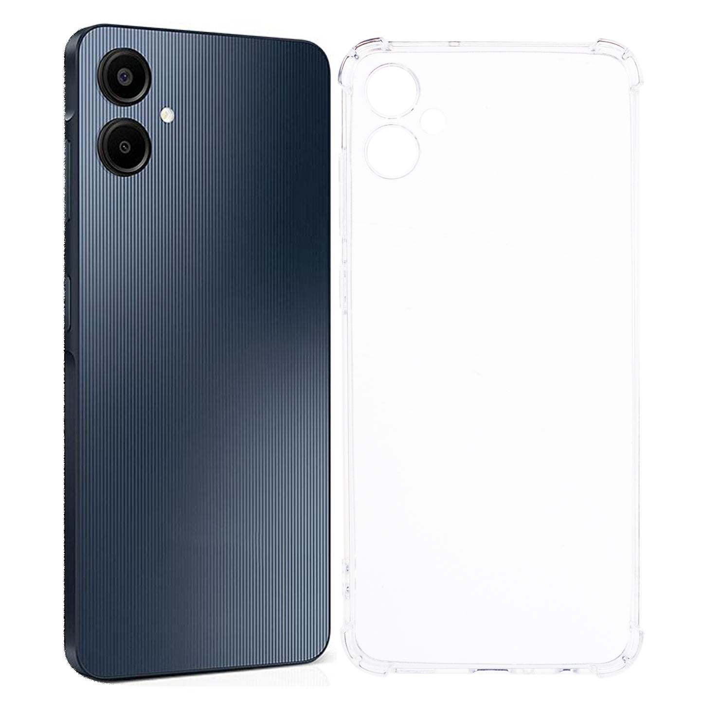 For Samsung Galaxy A06 Phone Case Enhanced Four Corner Clear TPU Cover 