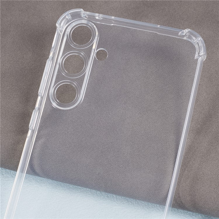 For Samsung Galaxy M55 5G Phone Case Enhanced Four Corner Clear TPU Cover