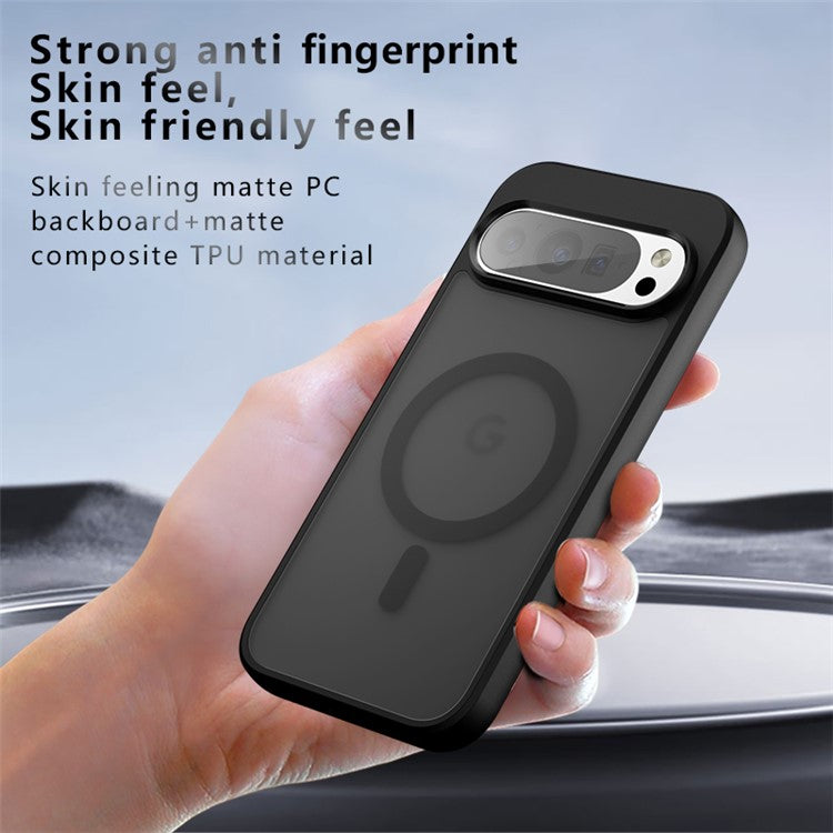 For Google Pixel 9 Pro  /  Pixel 9 Case Compatible with MagSafe TPU+PC Matte Phone Cover