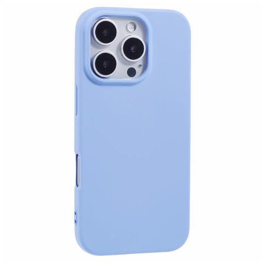 For iPhone 16 Pro Case Arc Edge 2.0mm TPU Protective iPhone Cover - Purple