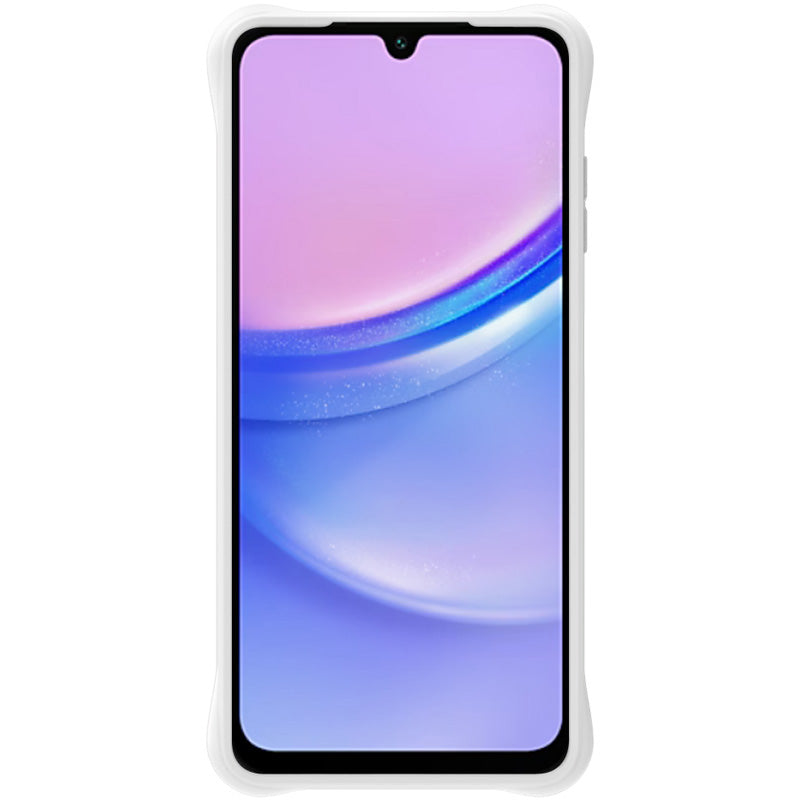 IMAK UC-6 Series for Samsung Galaxy A06 Case Water Drop Texture Anti-Skid Matte TPU Cover - Matte White