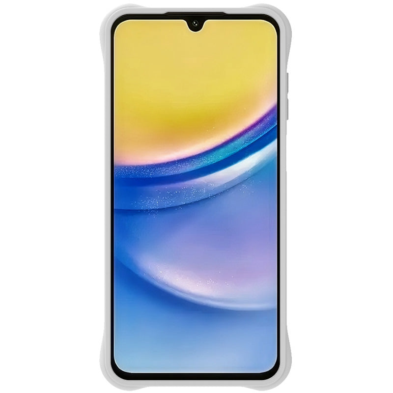 IMAK UC-6 Series for Samsung Galaxy A16 Case Water Drop Texture Anti-Skid Matte TPU Cover - Matte White