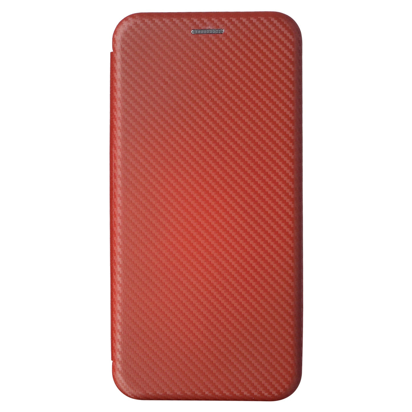 For Samsung Galaxy A16 5G / A16 4G Case Carbon Fiber Texture Drop-Proof PU Leather Phone Cover - Brown