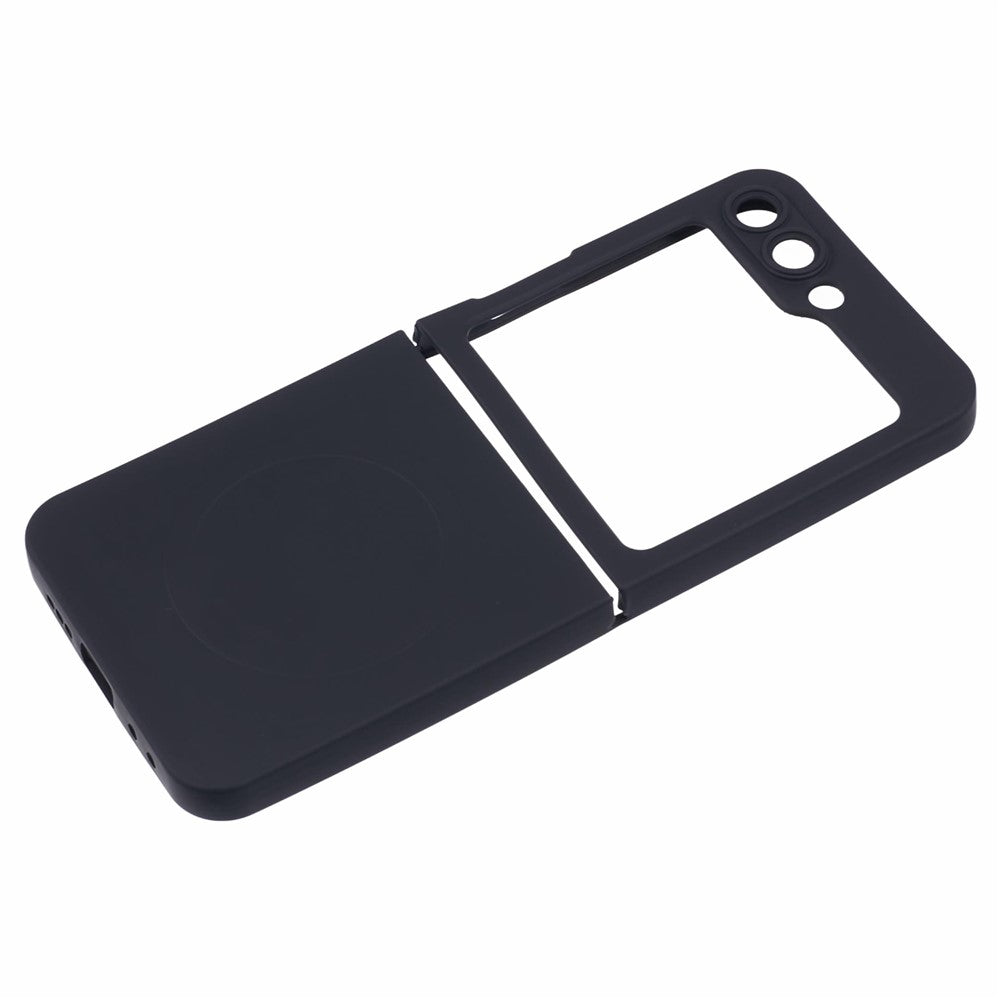 For Samsung Galaxy Z Flip7 FE 5G / Z Flip6 5G Case Compatible with MagSafe Shockproof TPU Phone Cover - Black