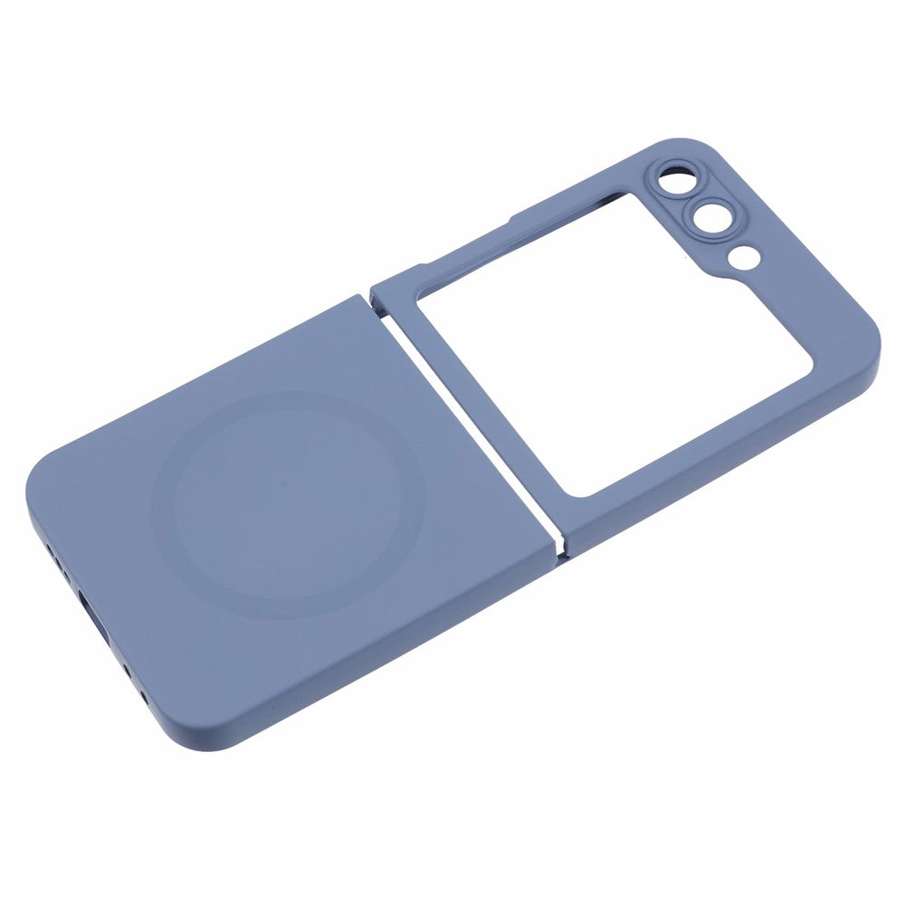 For Samsung Galaxy Z Flip7 FE 5G / Z Flip6 5G Case Compatible with MagSafe Shockproof TPU Phone Cover - Lavender Grey