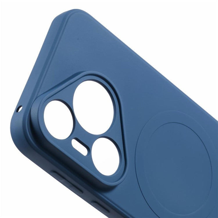 For Huawei Pura 70 Case Shockproof TPU Phone Cover Compatible with MagSafe - Sapphire