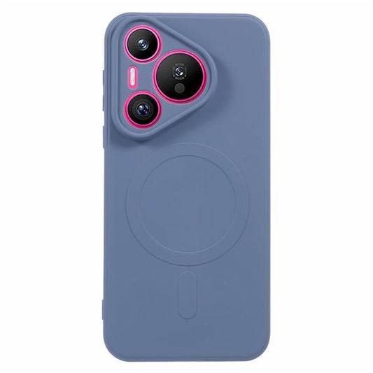 For Huawei Pura 70 Case Shockproof TPU Phone Cover Compatible with MagSafe - Lavender Grey