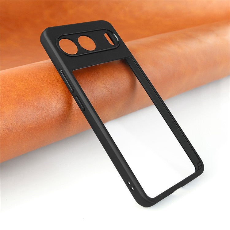 For OnePlus Nord 4 Case Shockproof PC+TPU Clear Back Phone Cover