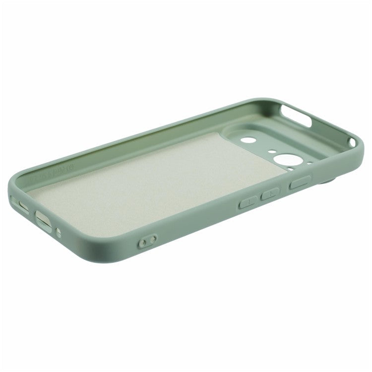 For Google Pixel 9 Case Arc Edge 2.0mm TPU Protective Phone Cover - Green