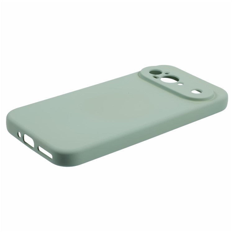 For Google Pixel 9 Case Arc Edge 2.0mm TPU Protective Phone Cover - Green