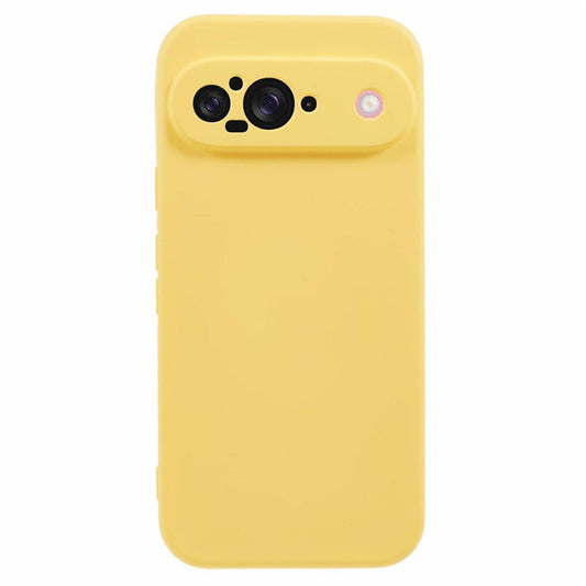 For Google Pixel 9 Case Arc Edge 2.0mm TPU Protective Phone Cover - Yellow
