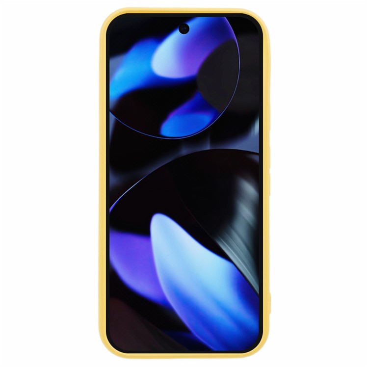 For Google Pixel 9 Case Arc Edge 2.0mm TPU Protective Phone Cover - Yellow