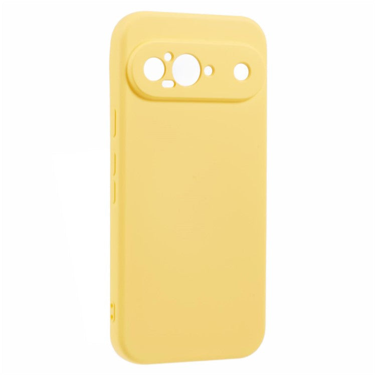 For Google Pixel 9 Case Arc Edge 2.0mm TPU Protective Phone Cover - Yellow