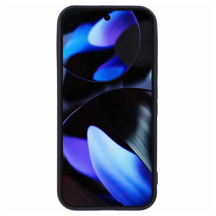 For Google Pixel 9 Case Arc Edge 2.0mm TPU Protective Phone Cover - Black