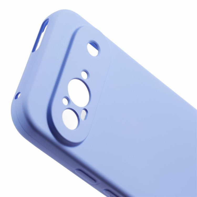 For Google Pixel 9 Case Arc Edge 2.0mm TPU Protective Phone Cover - Purple