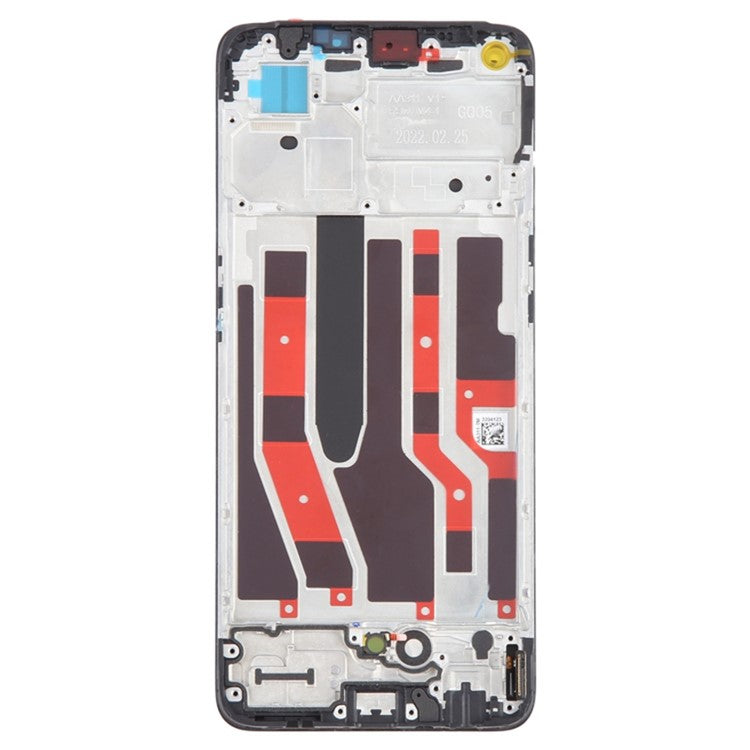 For Oppo Reno7 4G Grade C OLED Screen and Digitizer Assembly + Frame Spare Part (Without Logo)
