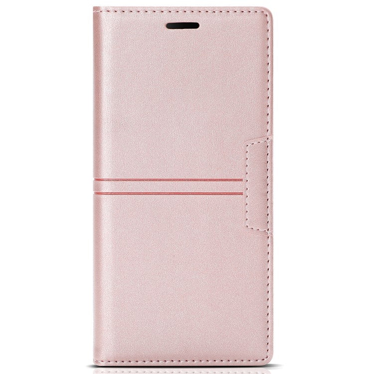 For Google Pixel 9 Pro XL Wallet Case Magnetic Closing Leather Phone Cover - Rose Gold
