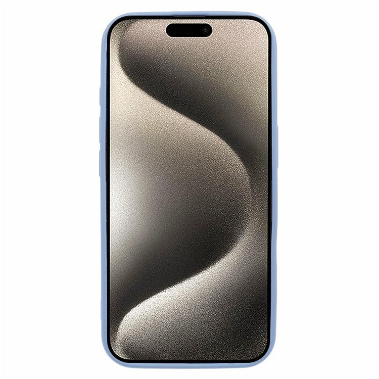 For iPhone 16 Plus Case Arc Edge 2.0mm TPU Protective Phone Cover - Grey