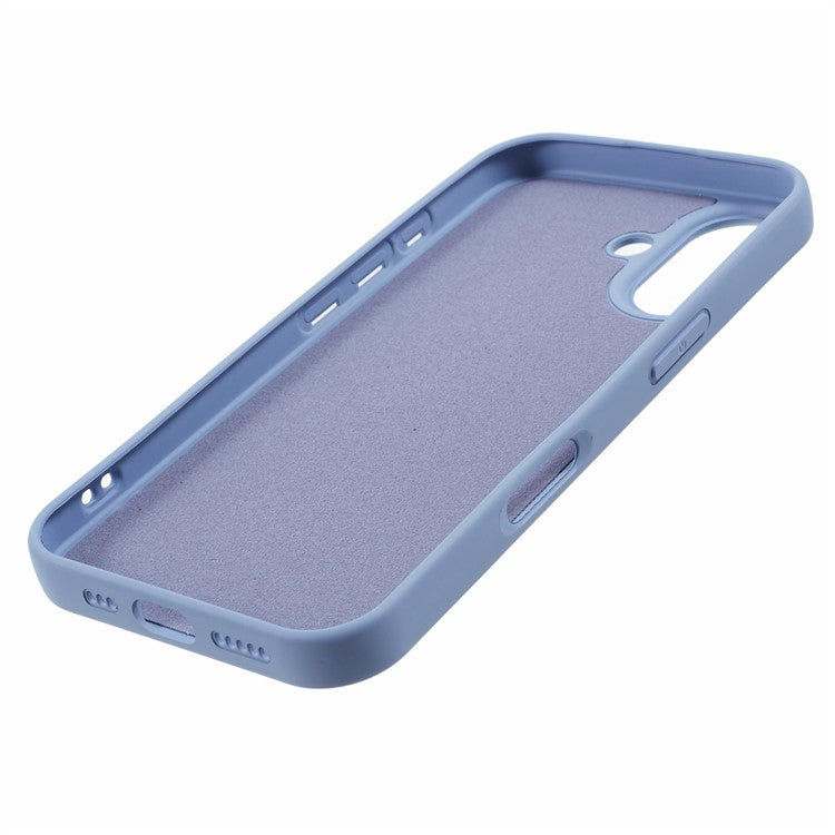For iPhone 16 Plus Case Arc Edge 2.0mm TPU Protective Phone Cover - Grey
