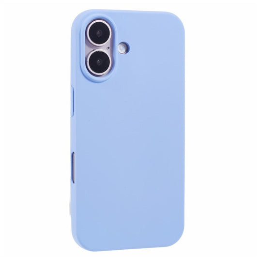 For iPhone 16 Plus Case Arc Edge 2.0mm TPU Protective Phone Cover - Purple