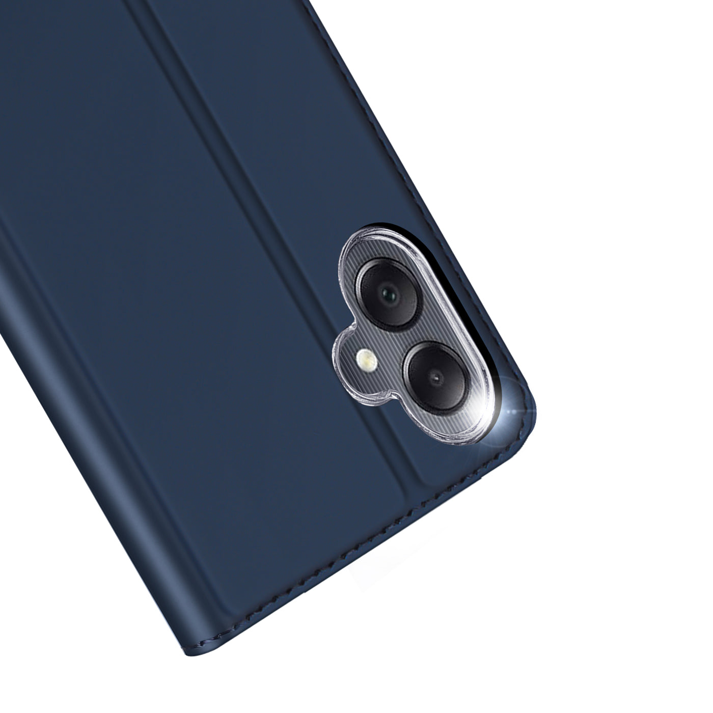 DUX DUCIS Skin Pro Series For Samsung Galaxy A06 Case Leather Cover Card Holder - Blue