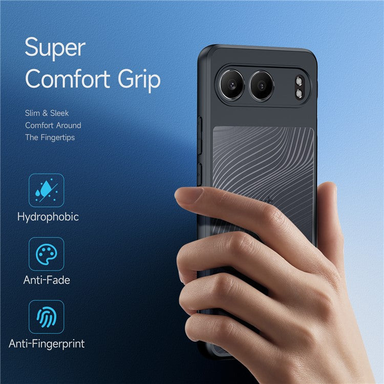 DUX DUCIS Aimo Series For OnePlus Nord 4 Case TPU+PC Matte Phone Cover (REACH Certification) - Black