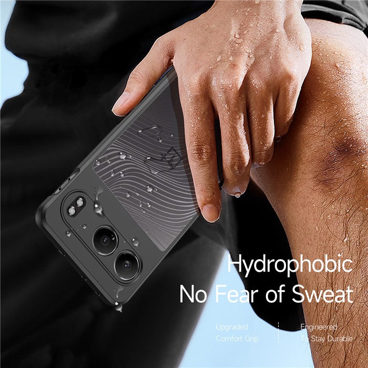 DUX DUCIS Aimo Series For OnePlus Nord 4 Case TPU+PC Matte Phone Cover (REACH Certification) - Black