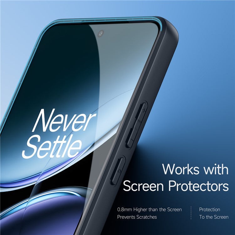 DUX DUCIS Aimo Series For OnePlus Nord 4 Case TPU+PC Matte Phone Cover (REACH Certification) - Black