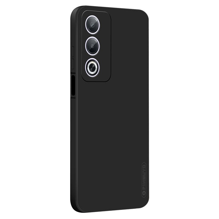 PINWUYO JK Touching Series For Oppo A3 Pro (Global) 5G / (India) 5G Case Silky Touch Soft TPU Phone Back Cover - Black