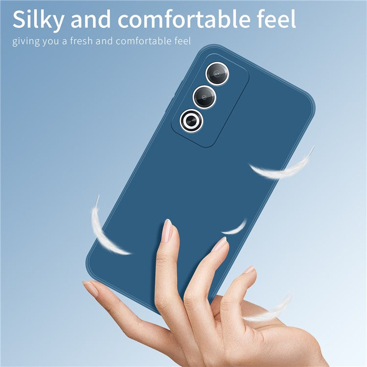 PINWUYO JK Touching Series For Oppo A3 Pro (Global) 5G / (India) 5G Case Silky Touch Soft TPU Phone Back Cover - Black