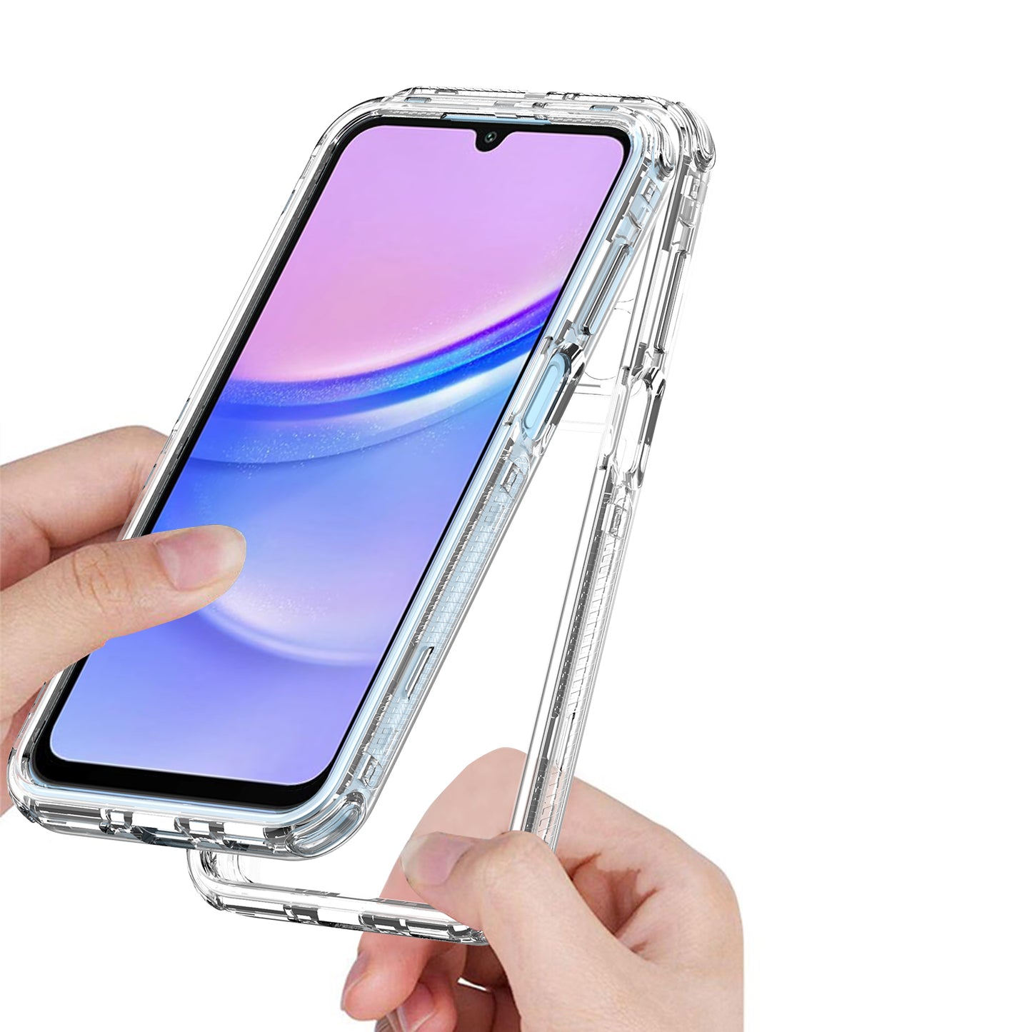 For Samsung Galaxy A16 5G / A16 4G Case Anti-Scratch Acrylic+TPU Clear Phone Cover
