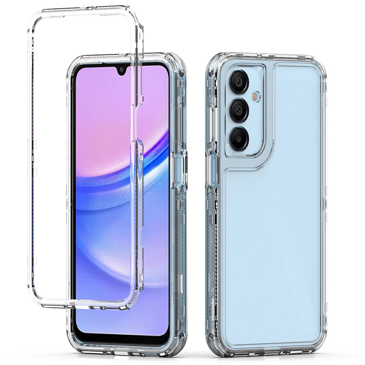 For Samsung Galaxy A16 5G / A16 4G Case Anti-Scratch Acrylic+TPU Clear Phone Cover