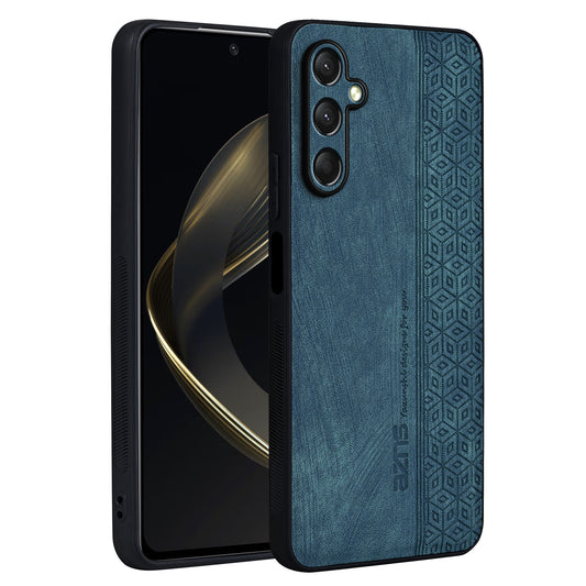 AZNS For Samsung Galaxy A16 5G / A16 4G Case Protective PU Leather Covered TPU Phone Shell - Green