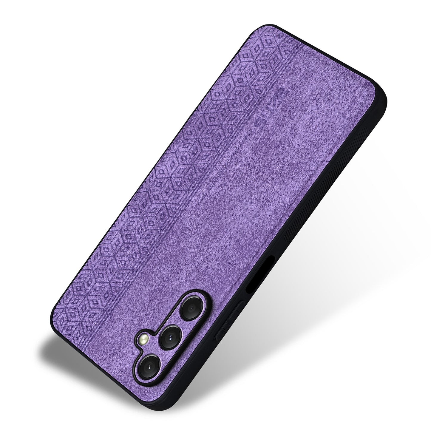 AZNS For Samsung Galaxy A16 5G / A16 4G Case Protective PU Leather Covered TPU Phone Shell - Purple