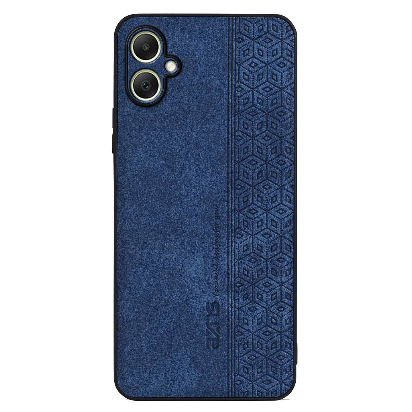 AZNS For Samsung Galaxy A06 Case Protective PU Leather Covered TPU Phone Shell - Blue