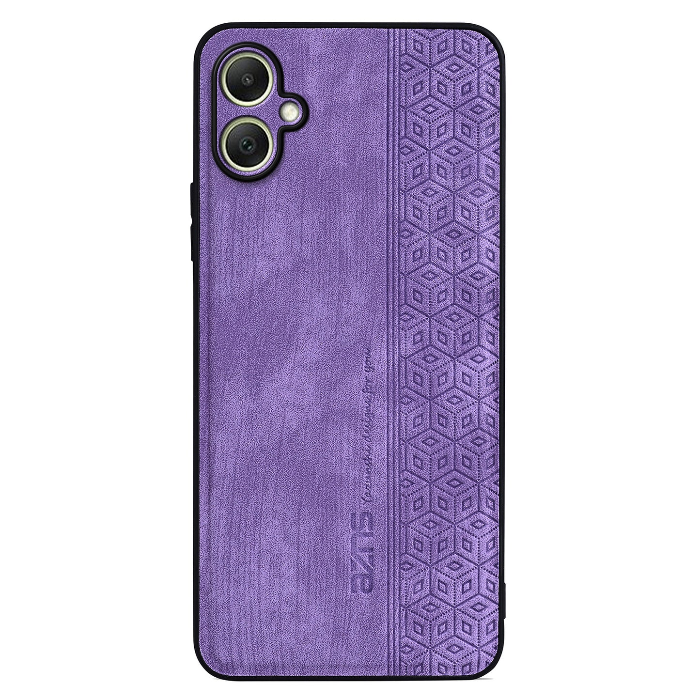AZNS For Samsung Galaxy A06 Case Protective PU Leather Covered TPU Phone Shell - Purple