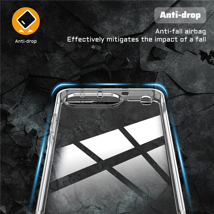 For OnePlus Nord 4 Clear TPU Anti-Scratch Phone Case + 2.5D Arc Edge Screen Protector