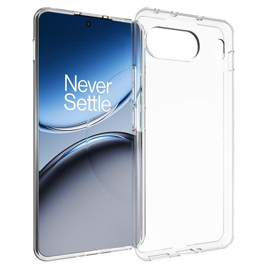 For OnePlus Nord 4 Case Anti-Fingerprint Crystal Clear TPU Phone Cover