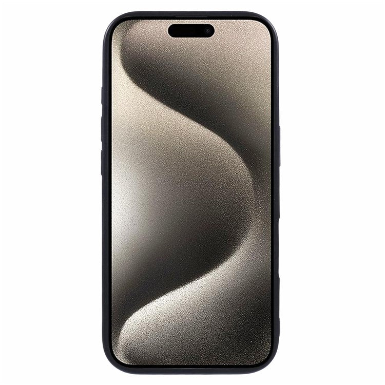 X-LEVEL Bojue-3 Series For iPhone 16 Pro Case Compatible with MagSafe Leather Coated PC+TPU Phone Cover - Grey