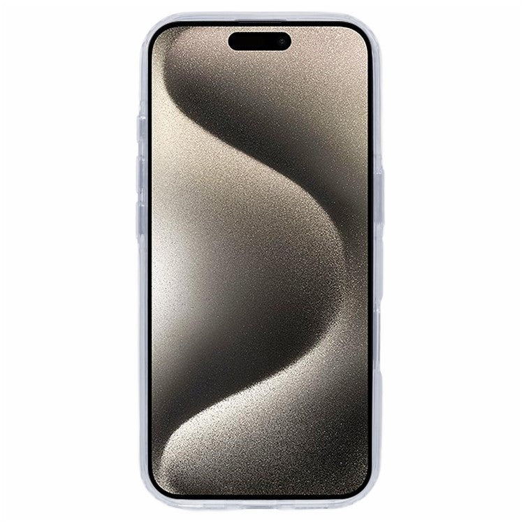 X-LEVEL For iPhone 16 Pro Case Compatible with MagSafe PC+TPU Matte Phone Cover - Transparent