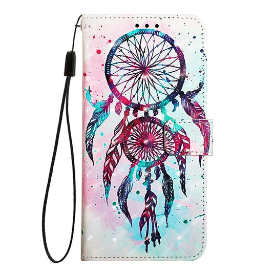For OnePlus Nord 4 Leather Case YB Pattern Printing Leather Series-2 Pattern Printing Wallet Stand Cover - Colorful Wind Chime