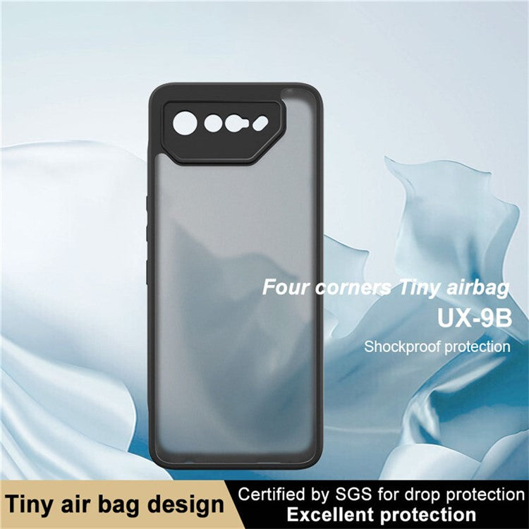 IMAK UX-9B Series for Asus ROG Phone 7 Ultimate 5G / 7 Pro / 7 5G Case Tiny Airbag PC+TPU Matte Phone Cover