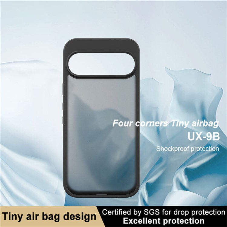 IMAK UX-9B Series for Google Pixel 9 Pro / Pixel 9 Case Tiny Airbag PC+TPU Matte Phone Cover