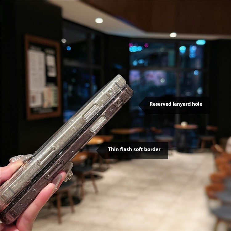 For iPhone 16 Plus Case Compatible with MagSafe PC+TPU+Acrylic Anti-Drop IMD Phone Cover - Green