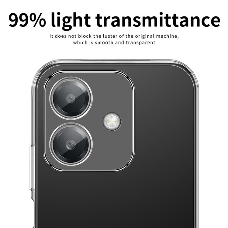MOFI For Oppo A3x 5G (India) Case Anti-Scratch Clear Soft TPU Phone Cover