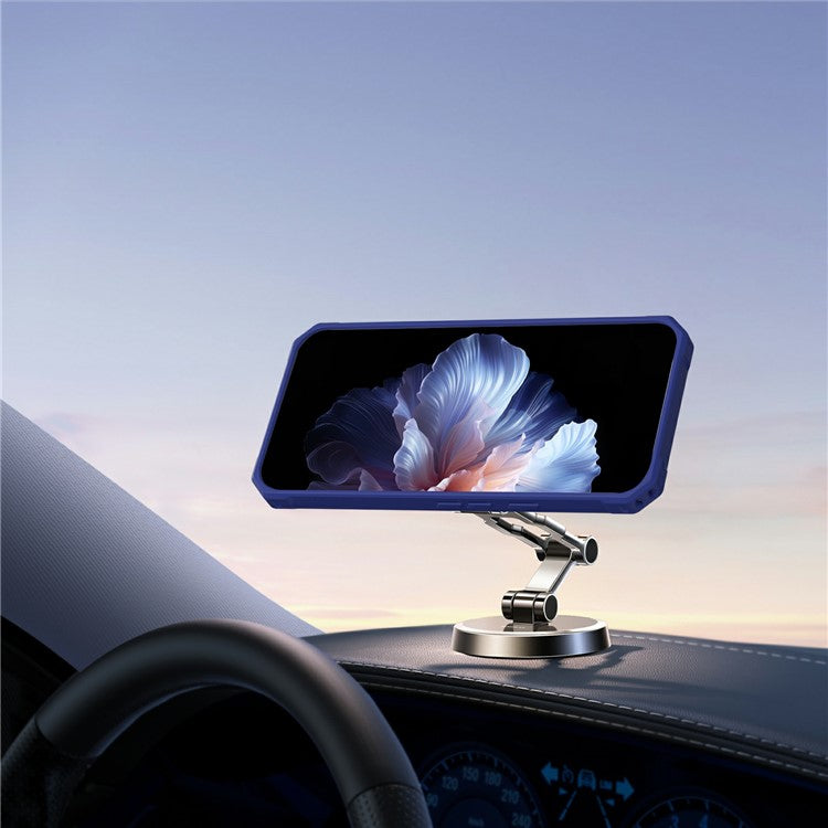 For Google Pixel 9 Pro XL Case Compatible with MagSafe Protective TPU+PC Hybrid Phone Cover - Navy Blue